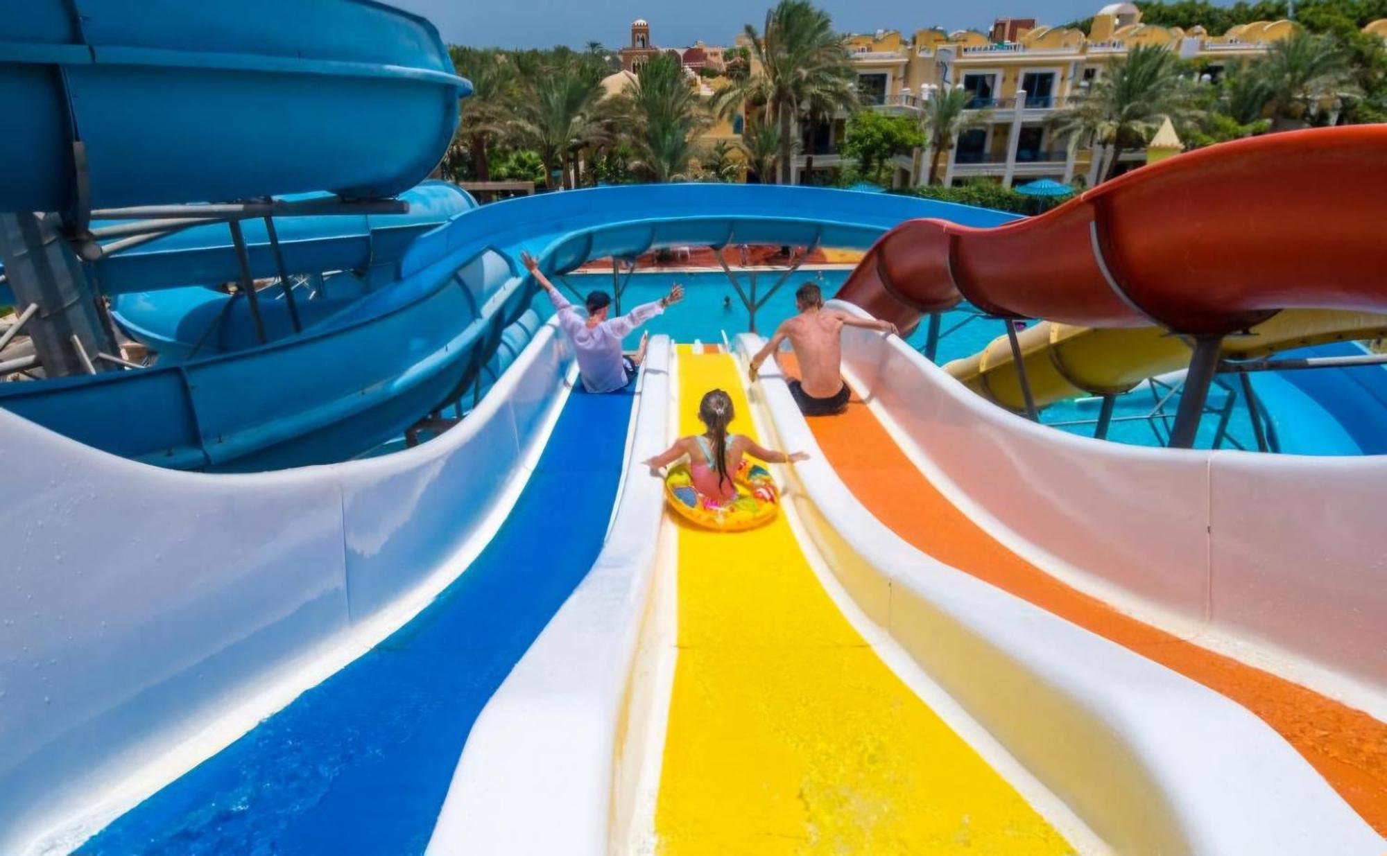 Mirage Bay Hotel & Aquapark All-Inclusive Hurghada Exterior foto