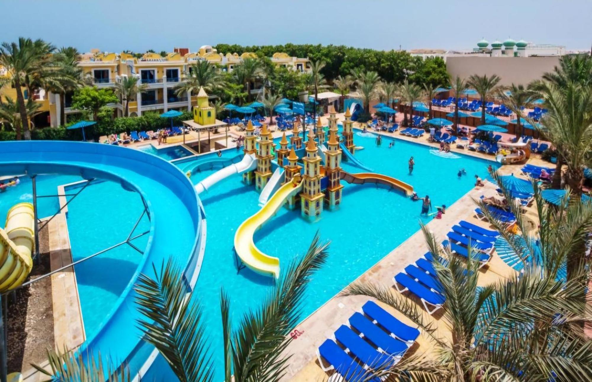 Mirage Bay Hotel & Aquapark All-Inclusive Hurghada Exterior foto