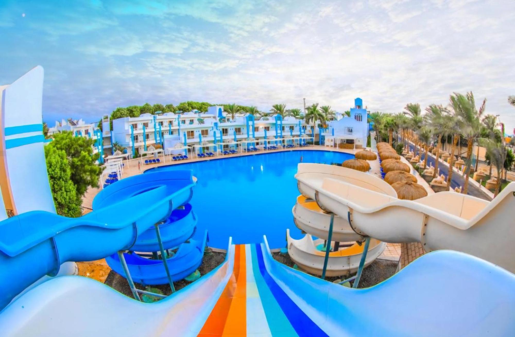 Mirage Bay Hotel & Aquapark All-Inclusive Hurghada Exterior foto